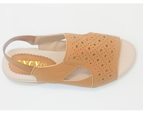 Туфли женские н/к (корич) (37-41) (уп8)