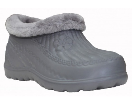 Галоши утепленные, серый, р.37-42 (уп12)