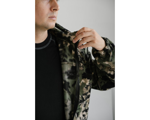 Костюм д/с Флисовый с капюшоном р.48