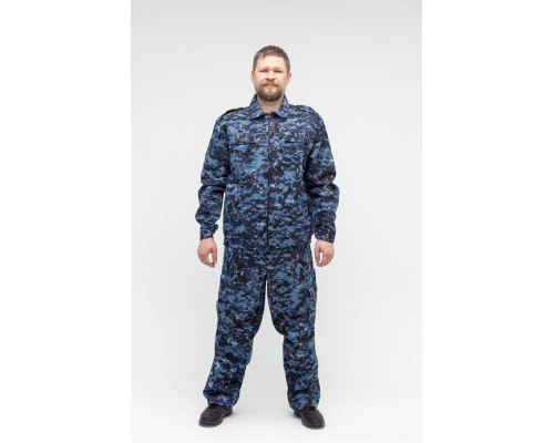 Костюм Охранник летний  синий р. 48