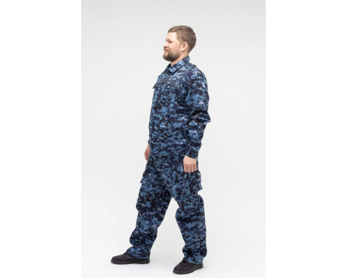Костюм Охранник летний  синий р. 48