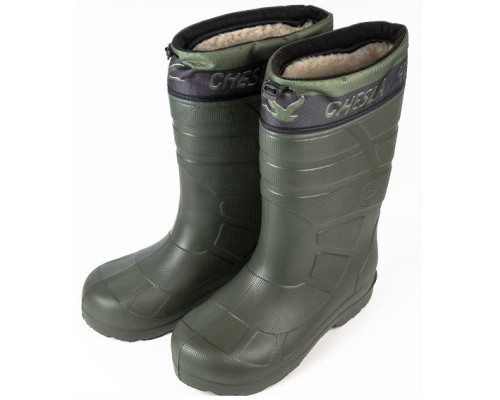 Сапоги мужские зимние литые, оливковый, р.40-41